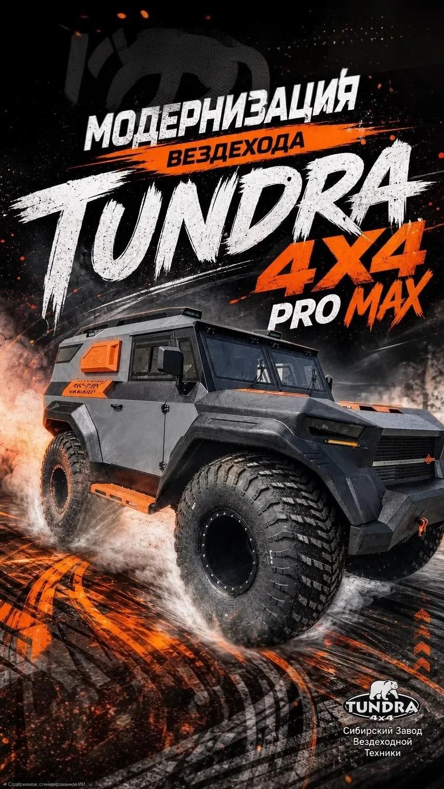 Доработали вездеход TUNDRA PRO MAX