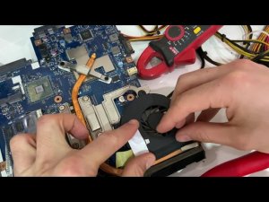 Ремонт ноутбука Acer - Проверка куллера охлаждения. Часть вторая