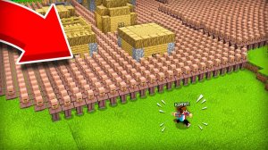 Я СЛУЧАЙНО КЛОНИРОВАЛ ЖИТЕЛЯ 1000 РАЗ В МАЙНКРАФТ | Компот Minecraft