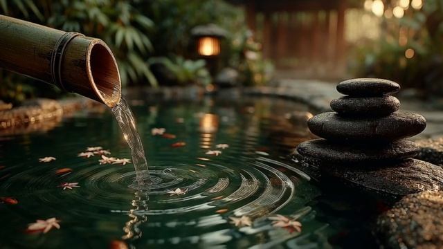 Когда природа говорит тише 🌿 Дзен-фонтан и расслабляющая музыка | Более 4 часов