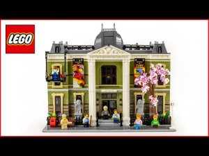 LEGO Icons 10326 Музей естественной истории: ускоренная сборка
