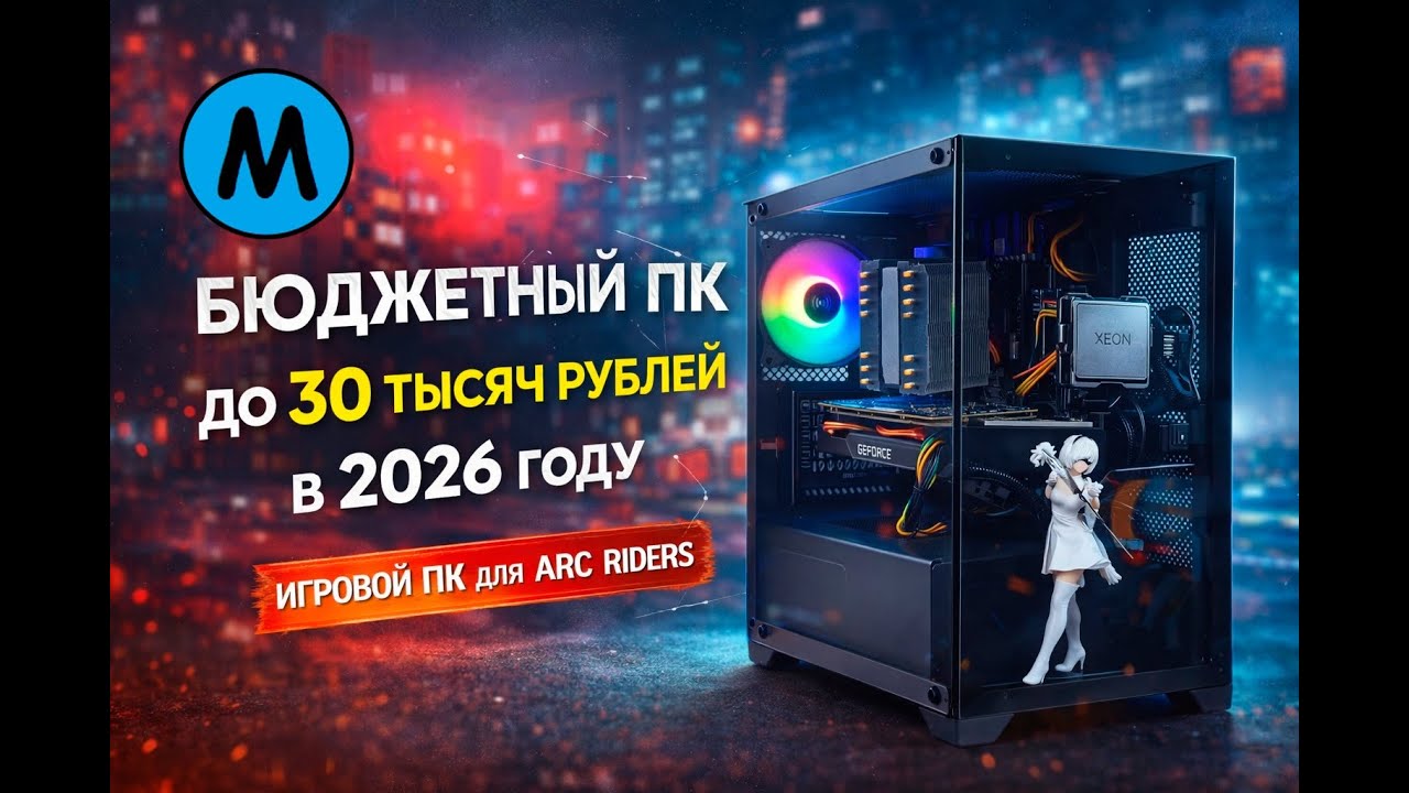 Игровой ПК до 30 тыс.  В 2026 году!