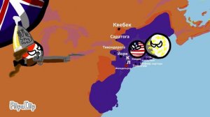 Американская революция на карте