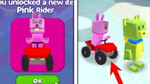 Новое обновление Pink Rabbit Rider - Прохождение игры Super Bear Adventure