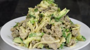 Любимый Закусочный салат Всех Мужчин,который мы съедаем за Секунду!На столе не остается!Летний салат