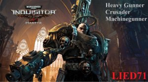 Warhammer 40k Inquisitor. #1. Пулеметчик - тяжелый стрелок, крестоносец, пулемет пока не дали...
