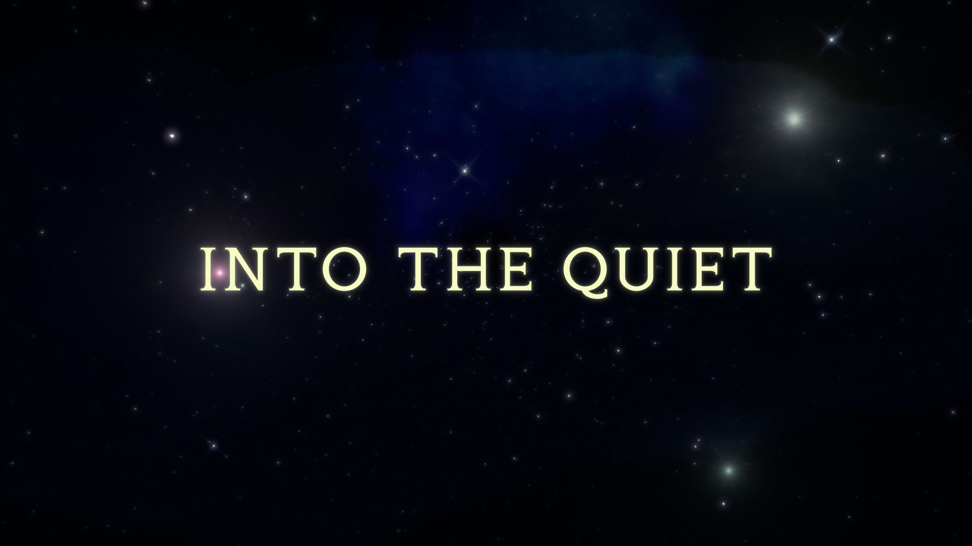 Into The Quiet — два часа спокойного эмбиента для отдыха, чтения, медитации и сна.