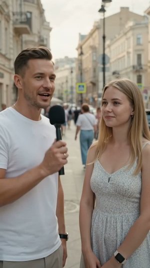 До слез! 🥺 Подарила маме песню прямо на улице!