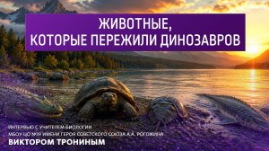 Животные, которые пережили динозавров. Интервью с учителем биологии Виктором Трониным