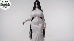 Эффектный косплей: девушка из фильма ужасов