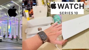 Apple Watch Series 10 Обзор и НАСТРОЙКА часов. Как я покупала МОИ ПЕРВЫЕ Apple Watch в Нью-Йорке