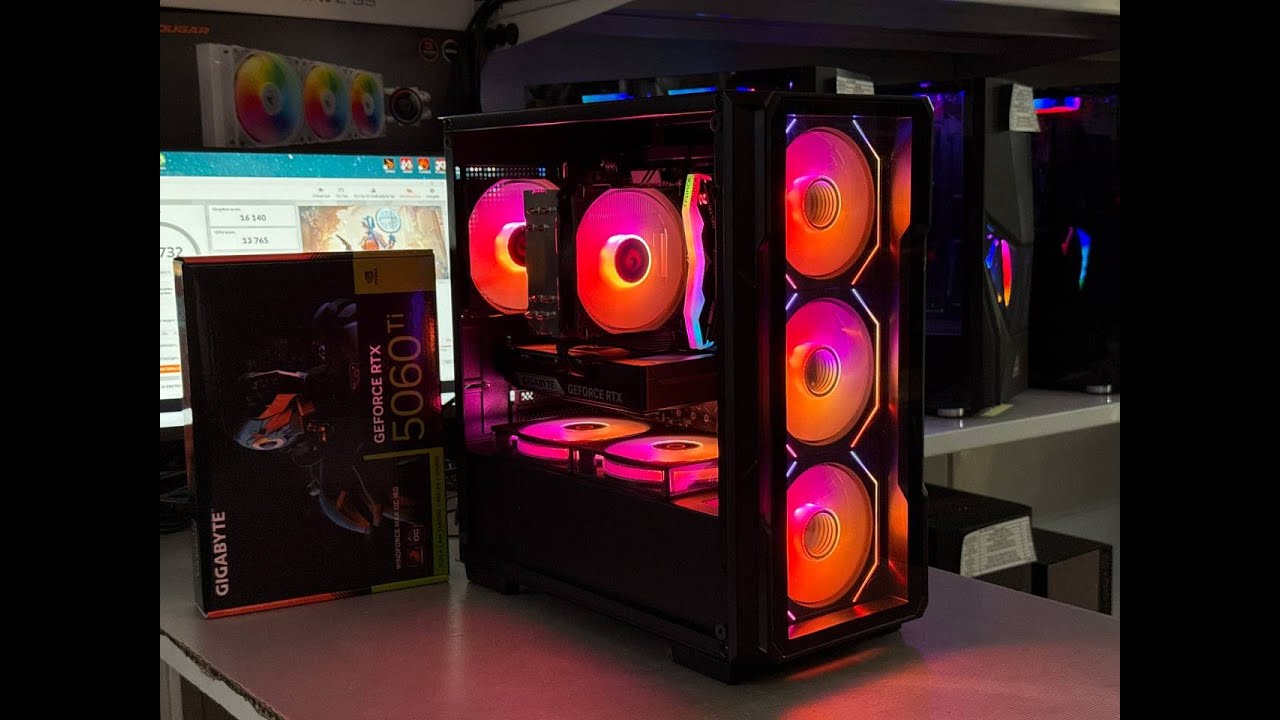 137000 руб., Core I5 12600KF, 32Gb DDR5, Ssd 1Tb, RTX 5060Ti 16Gb