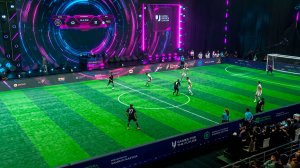 Фиджитал-футбол на «Играх будущего». Геймеры вышли на поле в Астане