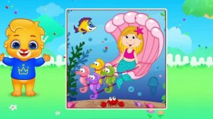 Детский развивающий мультфильм, пазлы, головоломка