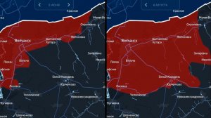 Карта боевых действий за Белый Колодезь с 5 июня по 6 августа 2026 года
