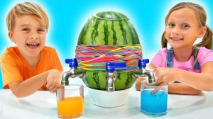 Забавное приключение с арбузом и другие полезные истории для детей