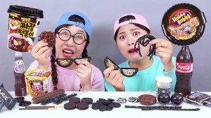 Черная пустыня Желейная жевательная резинка Мукбанг