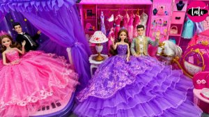 Играем в игрушки из мультика принцесса кукла Барби. Мультфильм для детей. ASMR АСМР
