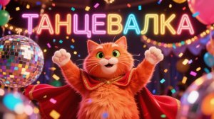 Веселые ТАНЦЫ для малышей. ТАНЦЕВАЛКА с Рыжим Котиком 🐱 Мега-сборник [0+]
