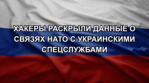 Хакеры раскрыли данные о связях НАТО с украинскими спецслужбами