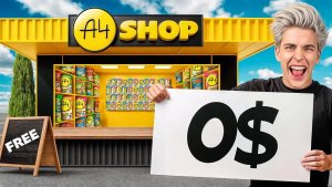 A4 - Я открыл БЕСПЛАТНЫЙ МАГАЗИН А4 !