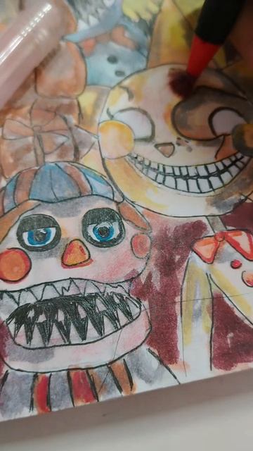 ❤Рисую арт по FNAF🍕