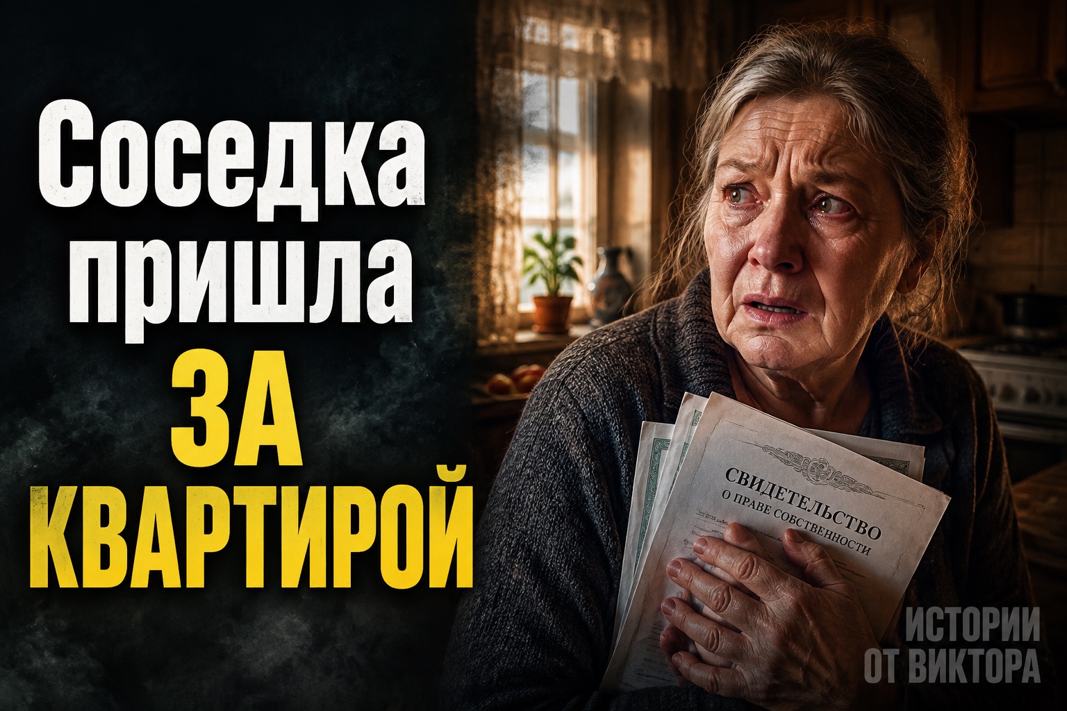 После похорон соседка потребовала отдать ей квартиру