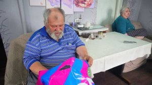 Что пришло Василичу? Своя картошка с поля Перестирали все вещи на 2 раза Строю теплицу по-маленьку