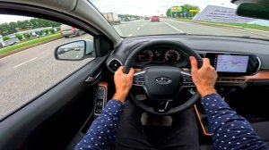 2026 LADA ISKRA SW CROSS TECHNO 1.6L POV TEST DRIVE