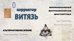 Как работает «Витязь» с точки зрения экстрасенсорики и биорезонанса – ясновидящий А. Левит