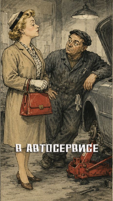 Бабло и Шутки: В автосервисе... Пых Пых еще ничего...