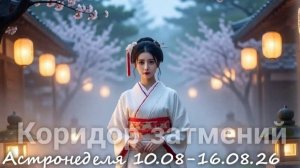Астронеделя 10.08-16.08.26 Живой эфир с Валерией Пузыревой