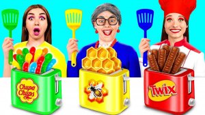 Кулинарный Челлендж# Я против Бабушки # Сумасшедший Челлендж от