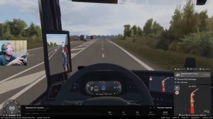 Euro Truck Simulator 2 - 1.60 VTCPanel - Срочный контракт - Руль Logitech G27 #ets2