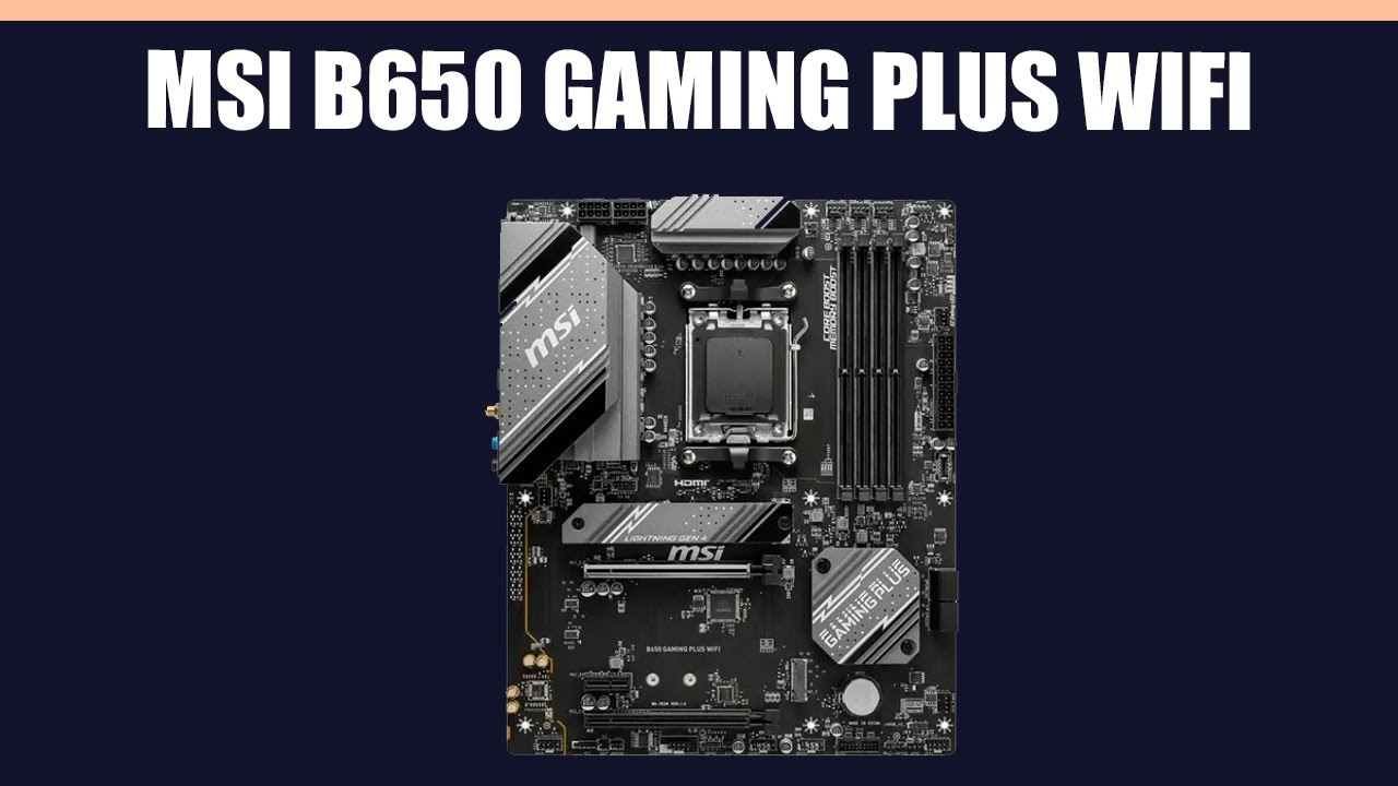 Материнская плата MSI B650 GAMING PLUS WIFI