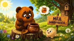 Приключения пельмешки Дампи и медвежонка Винни.