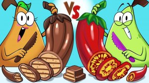 🔥Чили или шоколад#🍫 Сумасшедший кулинарный вызов