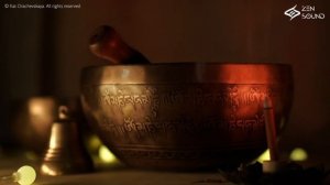 5 ЧАСОВ | Тибетские поющие чаши для сна • 1888 Гц — исцеление на всех уровнях | Лечение бессонницы