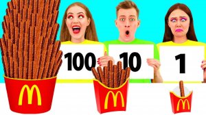 100 Слоев Еды Челлендж # Смешные Кухонные Войны