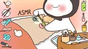 ASMR сказка: альпака мечтает о самых пушистых ресничках — шёпот кисточки и тихий смех!