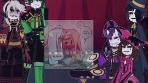 || THE FREAK CIRCUS react to MC as MIZI || W.I.P || 2X || AU || ENG || By: Nikoletta ||