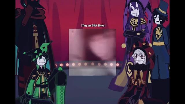 || THE FREAK CIRCUS React To MC As SHOKO ||❗️DISCONTINUED ❗️|| 2X || RUS/ENG || By: Nikoletta ||