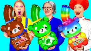 Кулинарный Челлендж# Я против Бабушки # Смешные Кулинарные Войны от
