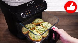 Очень вкусный чесночный хлеб. Горячие бутерброды с чесноком и сыром в аэрогриле