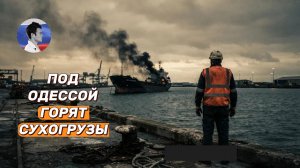 Под Одессой горят сухогрузы. Под Харьковом и Днепром пытают локомотивы