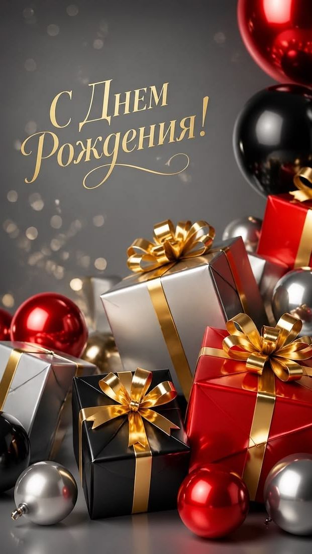 Мужчине с днем рождения — короткое музыкальное поздравление 🎉
