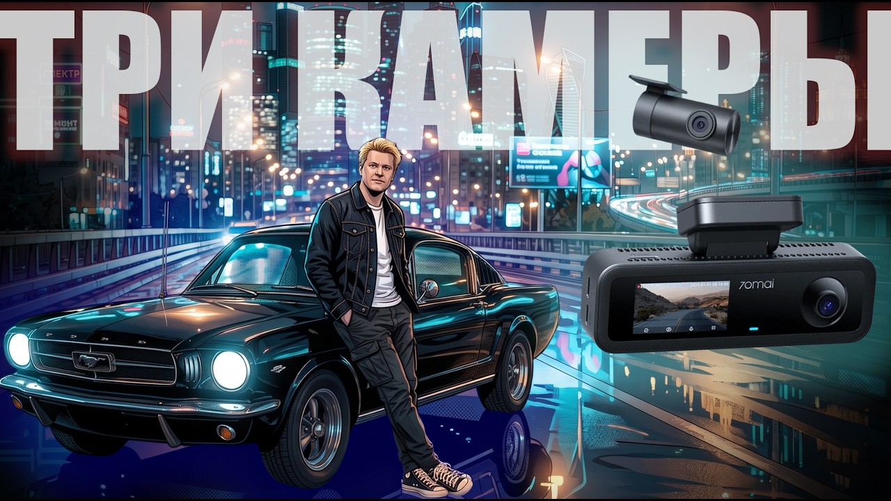 70mai Dash Cam T400 SET: ТРИ КРУТЫХ КАМЕРЫ В ВИДЕОРЕГИСТРАТОРЕ