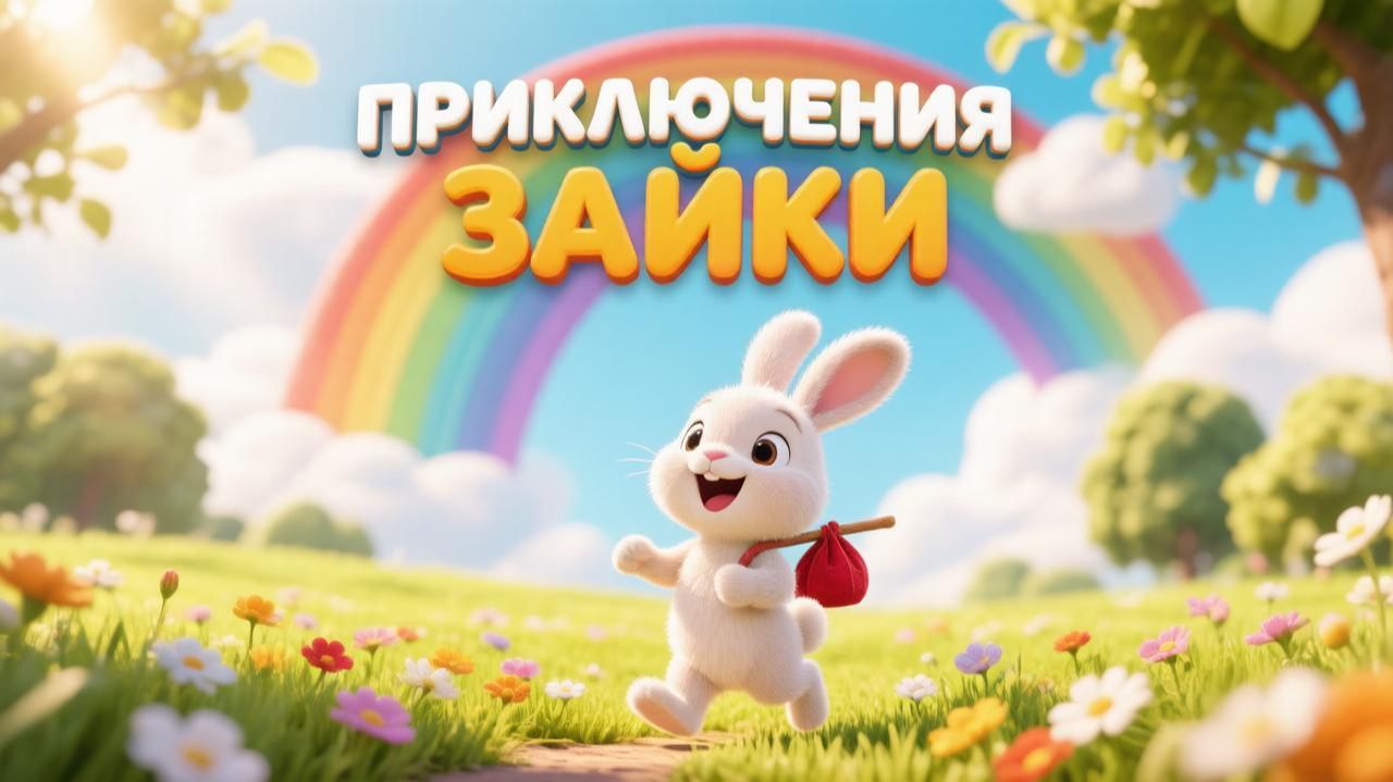 СБОРНИК ПРИКЛЮЧЕНИЙ Зайки 🌈 Веселые детские песенки и развивающий мультик для детей