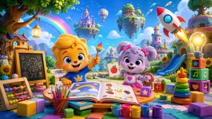 Лукас и друзья , развивающие игры для детей .