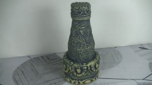 Эргономичный декор бутылки своими руками.